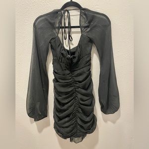 Lucy In The Sky Black Tight Dress